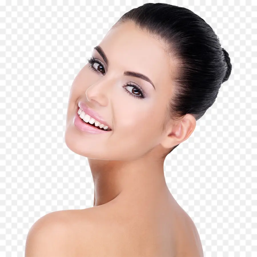 Mujer Sonriente，Rostro PNG