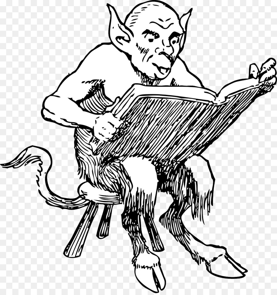 Demonio De Lectura，Libro PNG