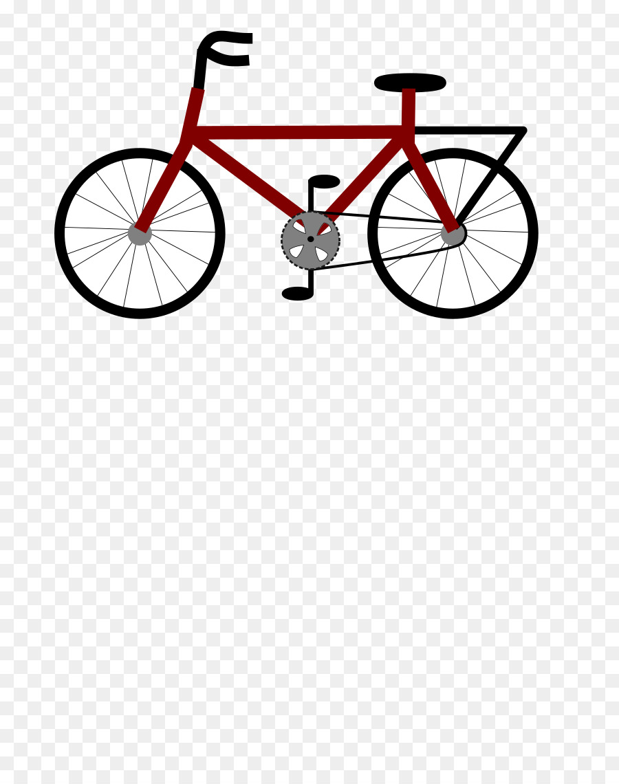 Bicicleta Roja，Ruedas PNG