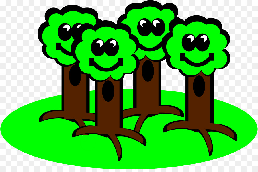 árbol，Sonrisa PNG