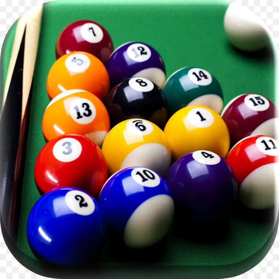 Real Pool Bola De Billar Juego，8 Piscina De Bolas PNG