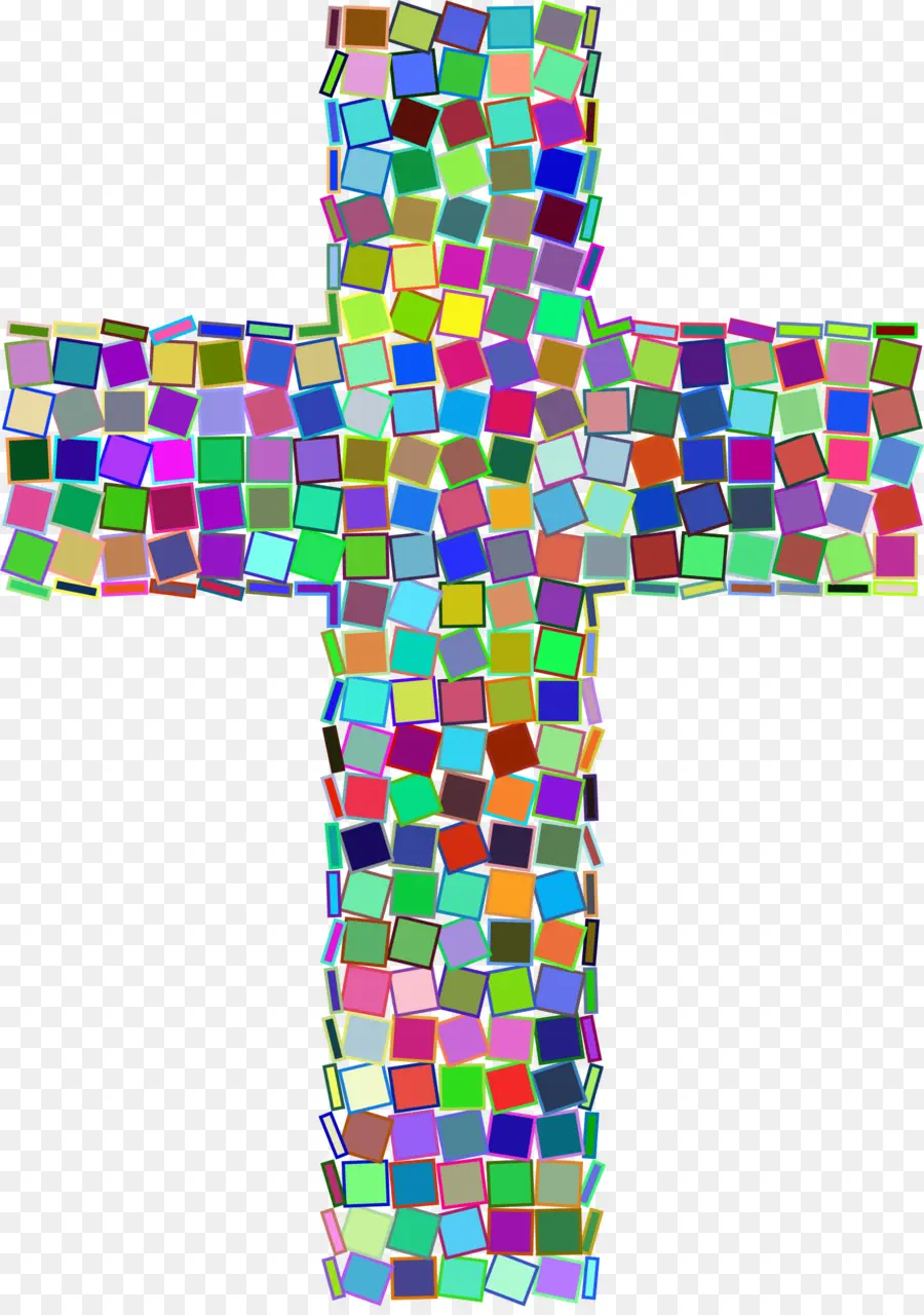 Cruz Mosaico，Vistoso PNG