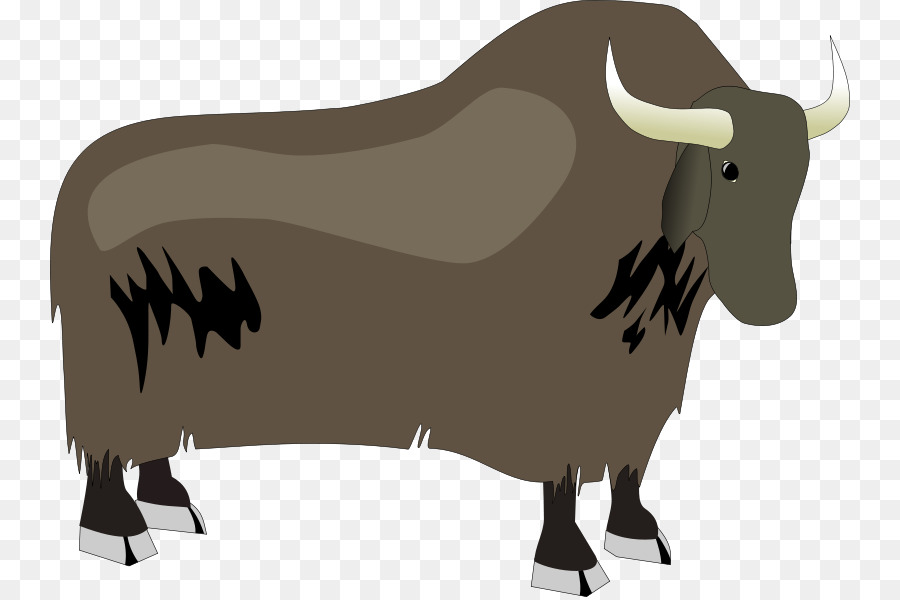 Doméstica Yak，De Dibujos Animados PNG