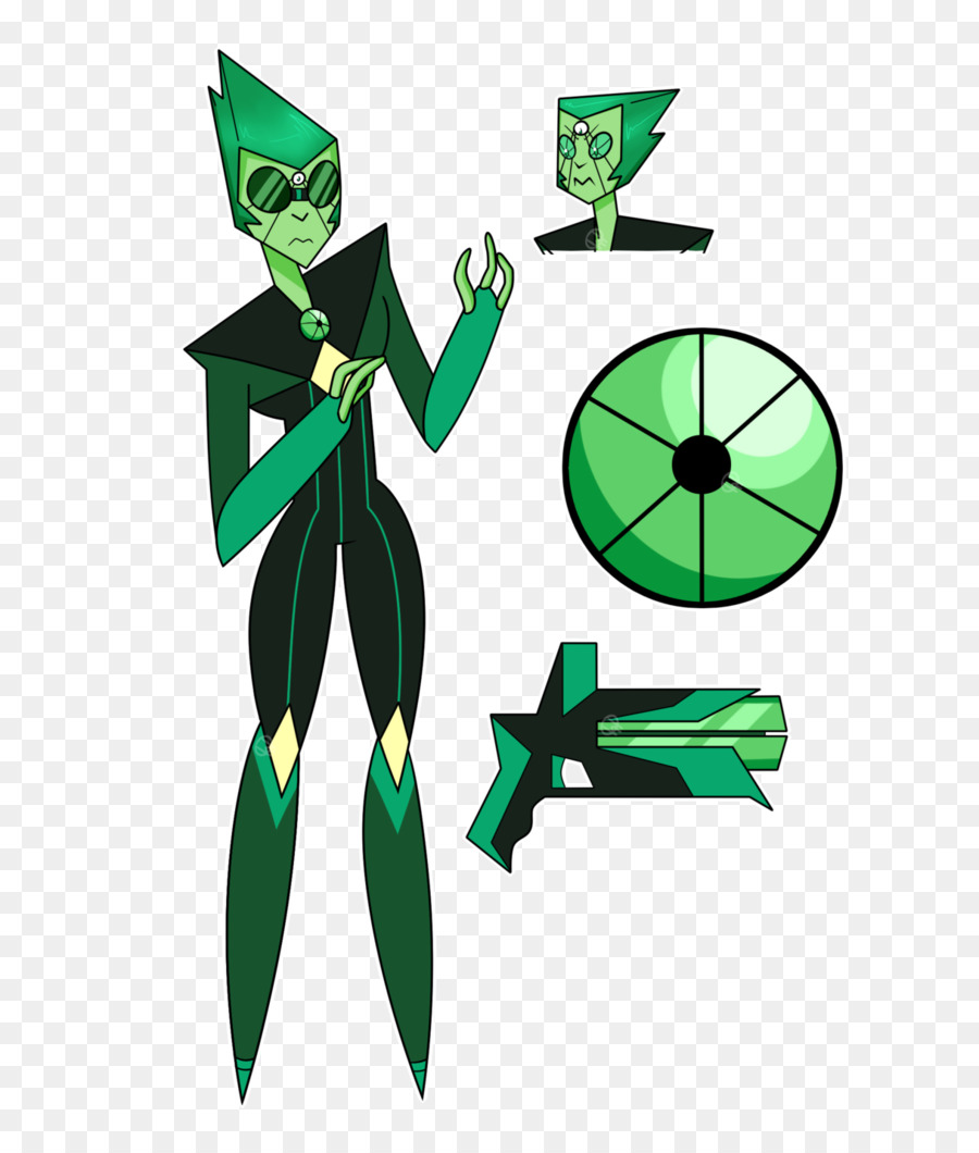 Carácter Verde，Animado PNG