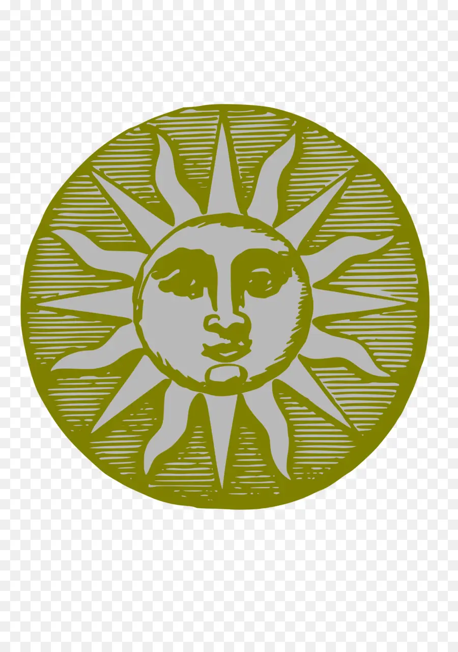 Cara Del Sol，Oro PNG