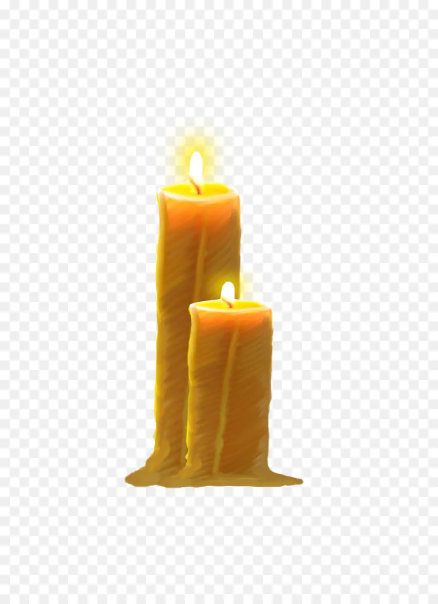 Velas Amarillas，Llama PNG