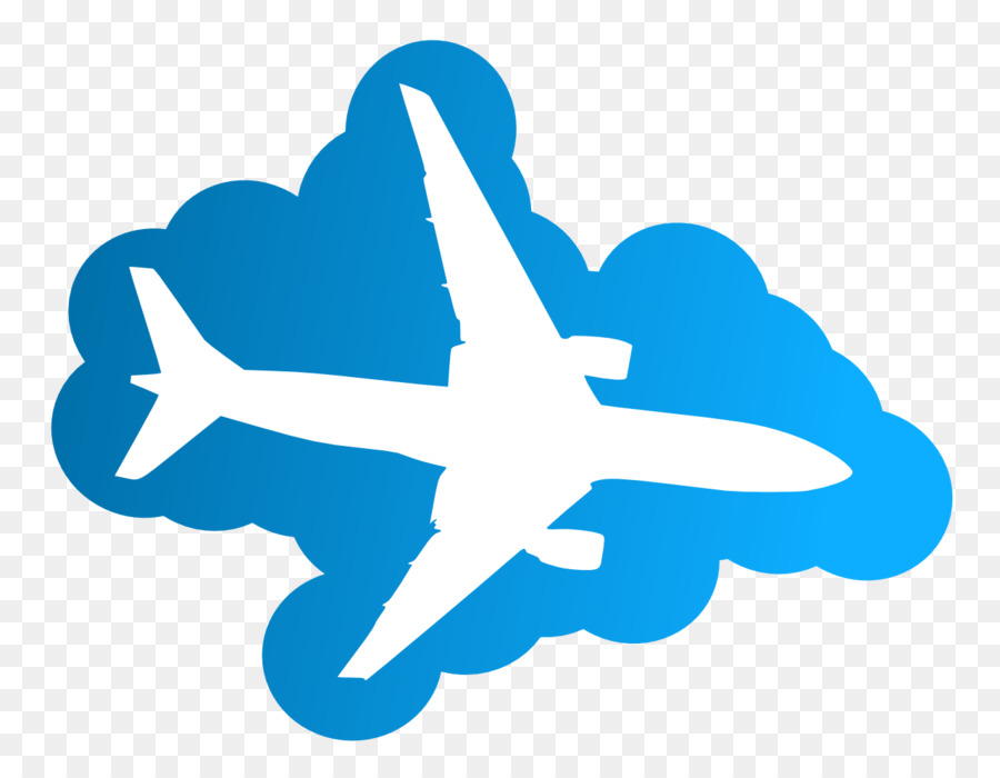 Avión，Nube PNG