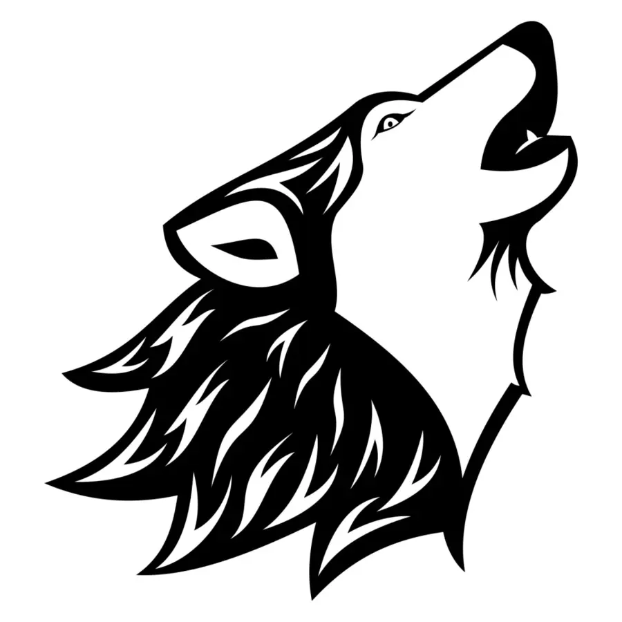 Lobo Gris，Lobo Negro PNG