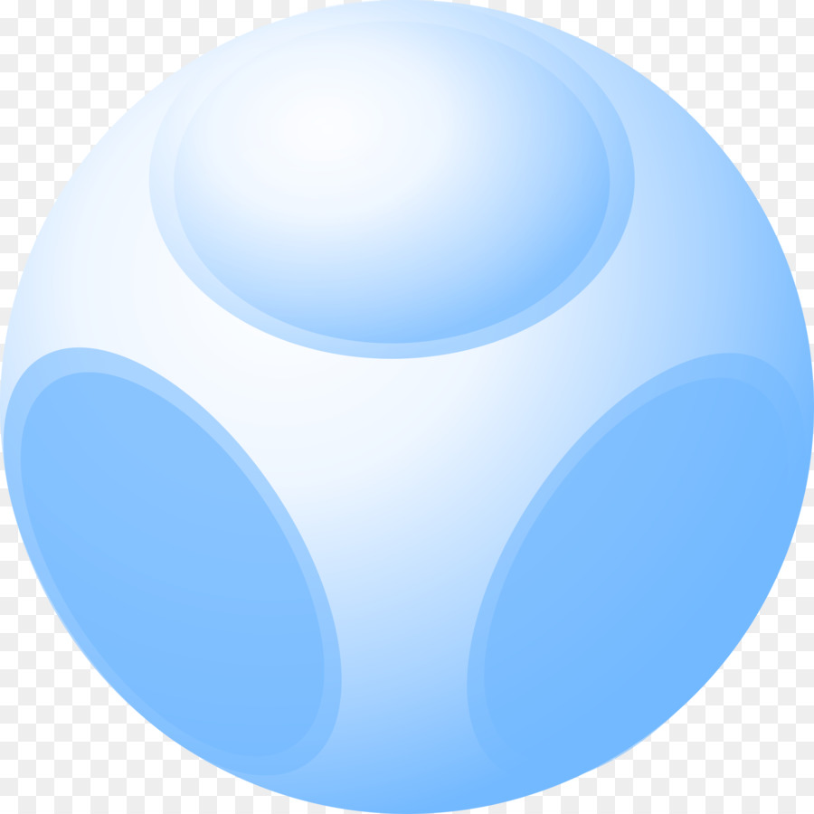 Esfera Azul，Pelota PNG