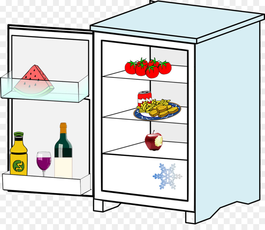 Refrigerador，Alimento PNG