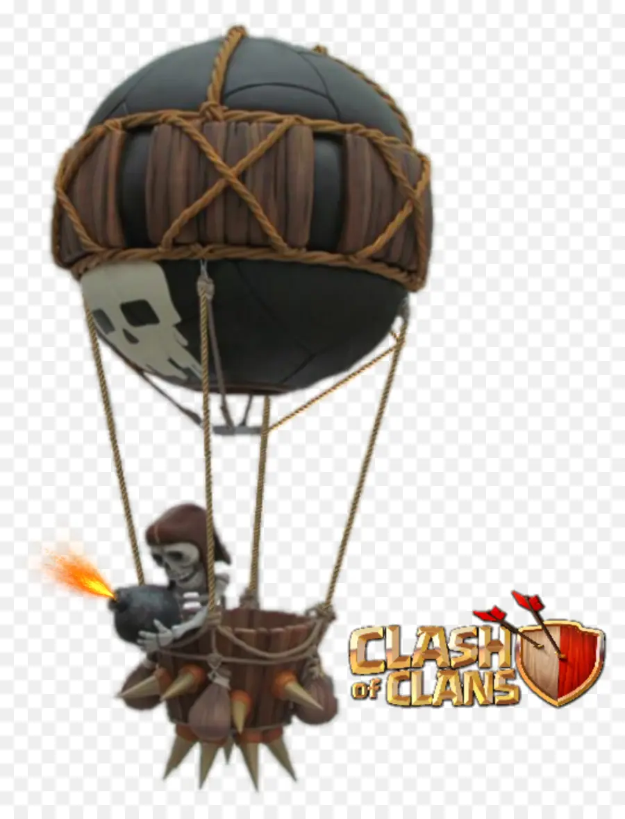 Globo Esqueleto，Dirigible PNG