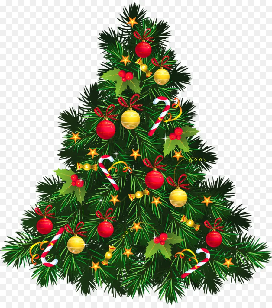 Árbol De Navidad，Adornos PNG