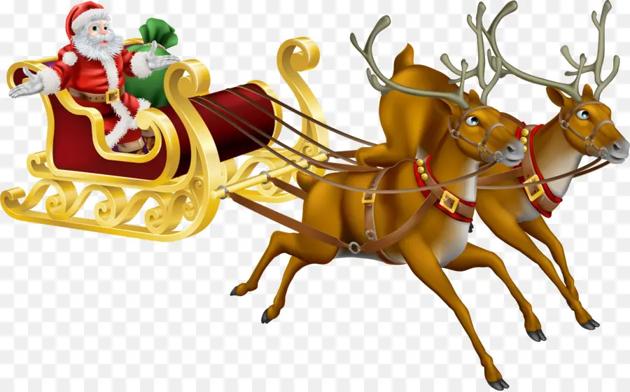 Rudolph，Santa Claus PNG