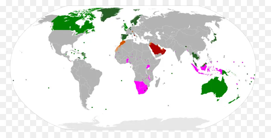 Mapa Del Mundo，Países PNG