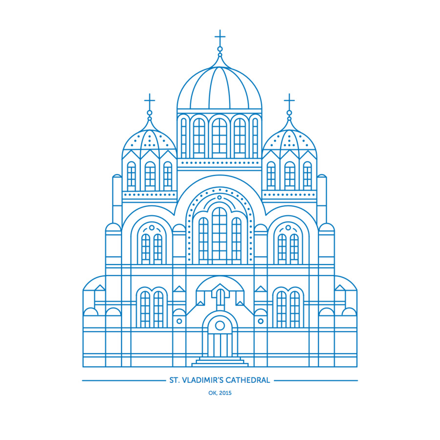 Catedral Dibujo，Arte Lineal PNG