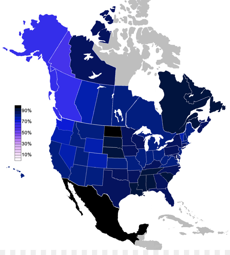 Canadá，Estados Unidos PNG