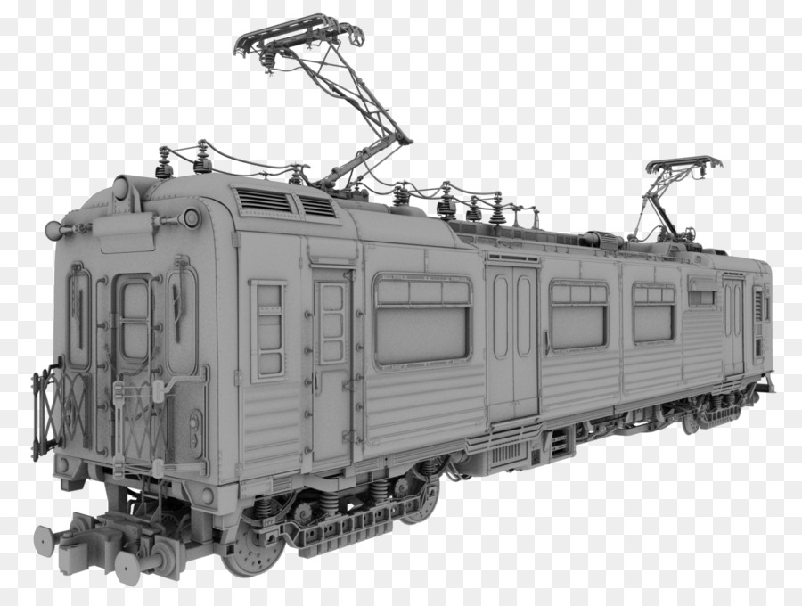 Tren Electrico，Ferrocarril PNG