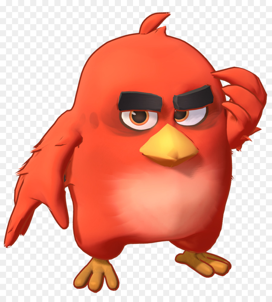 Pájaro，Rojo PNG