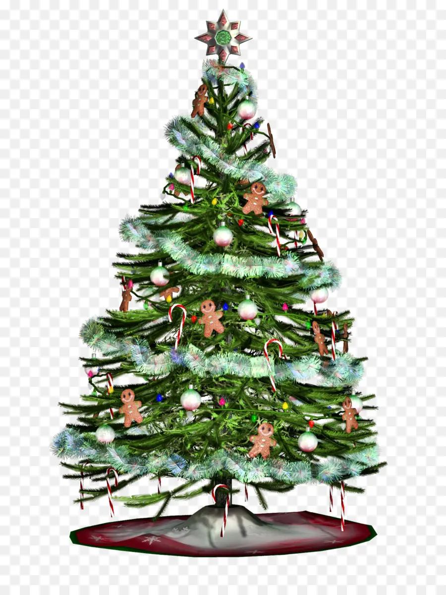 árbol De Navidad，Decoraciones PNG