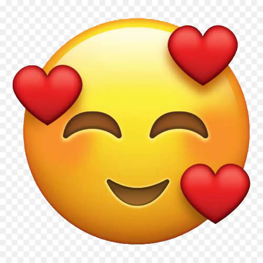 Emoji De Ojos De Corazón，Amar PNG