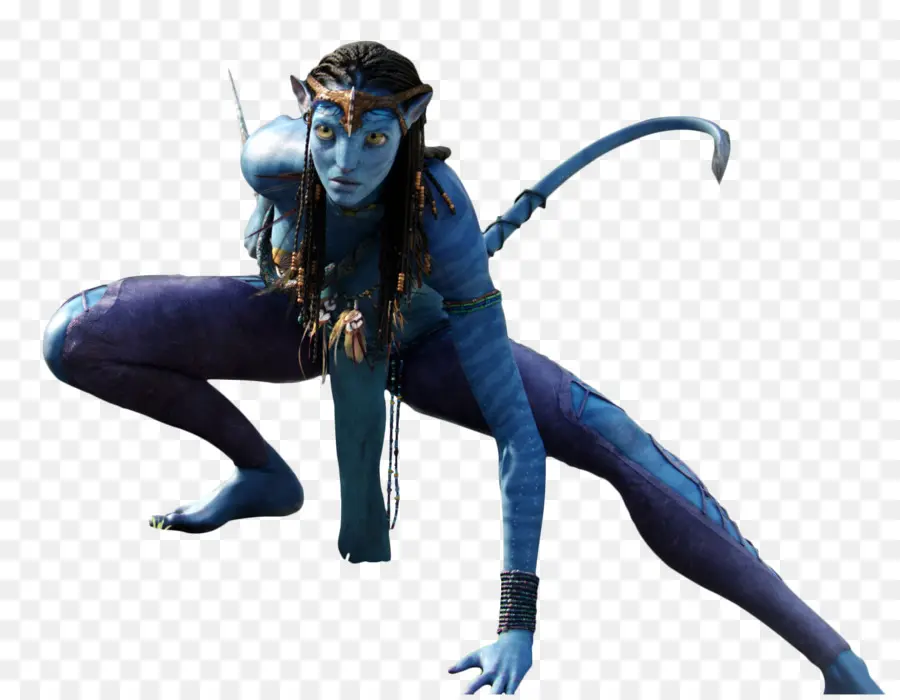 Personaje Avatar，Azul PNG