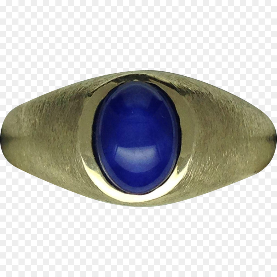 Anillo De Oro，Gema Azul PNG