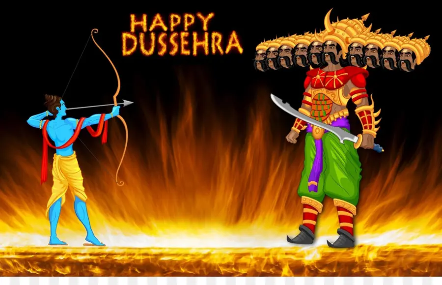 Celebración De Dussehra，Rama PNG