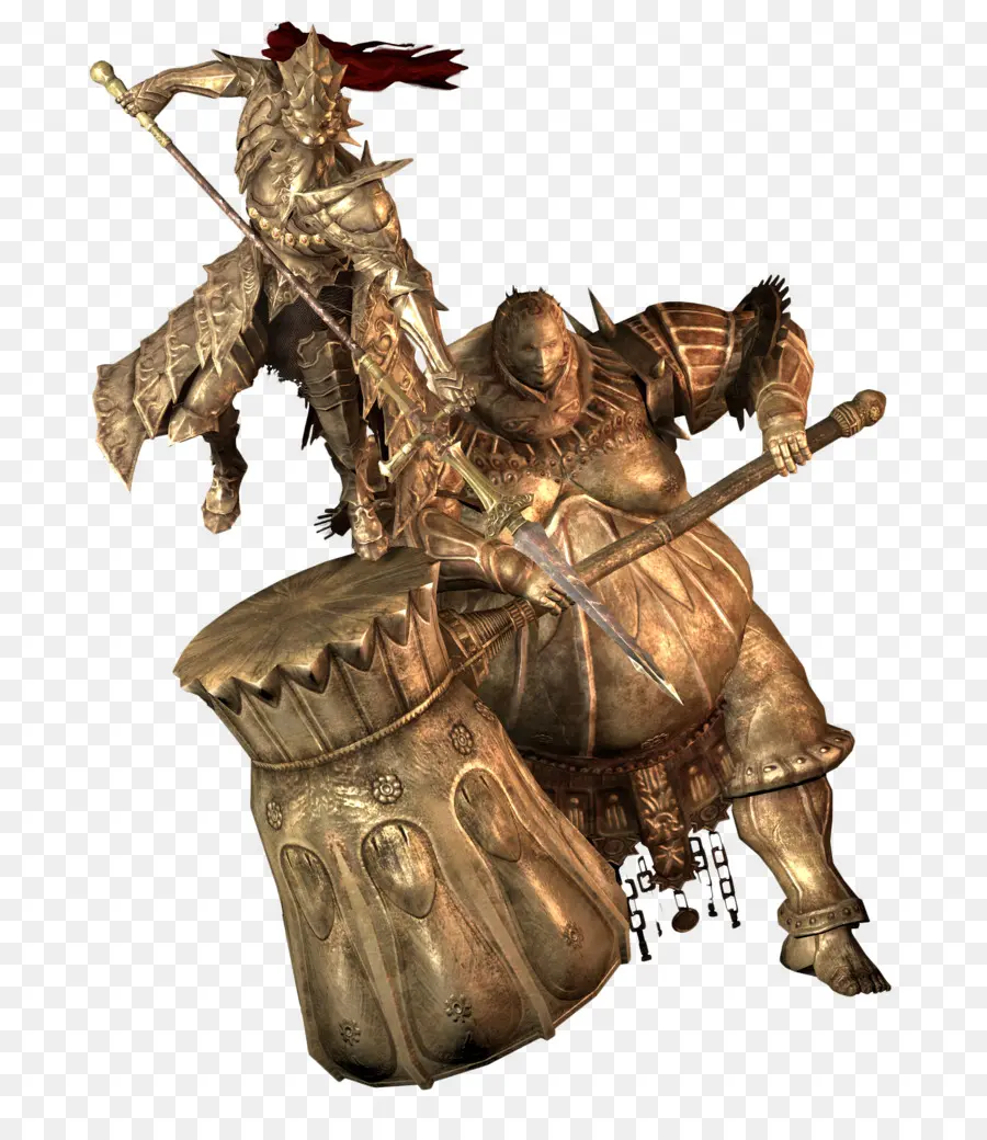 Almas Oscuras，Ornstein Y Smough PNG