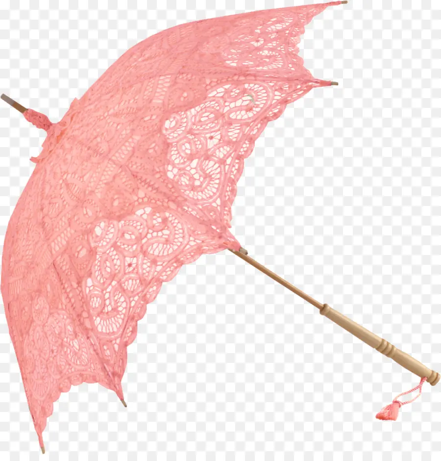 Paraguas De Encaje Rosa，Decorativo PNG