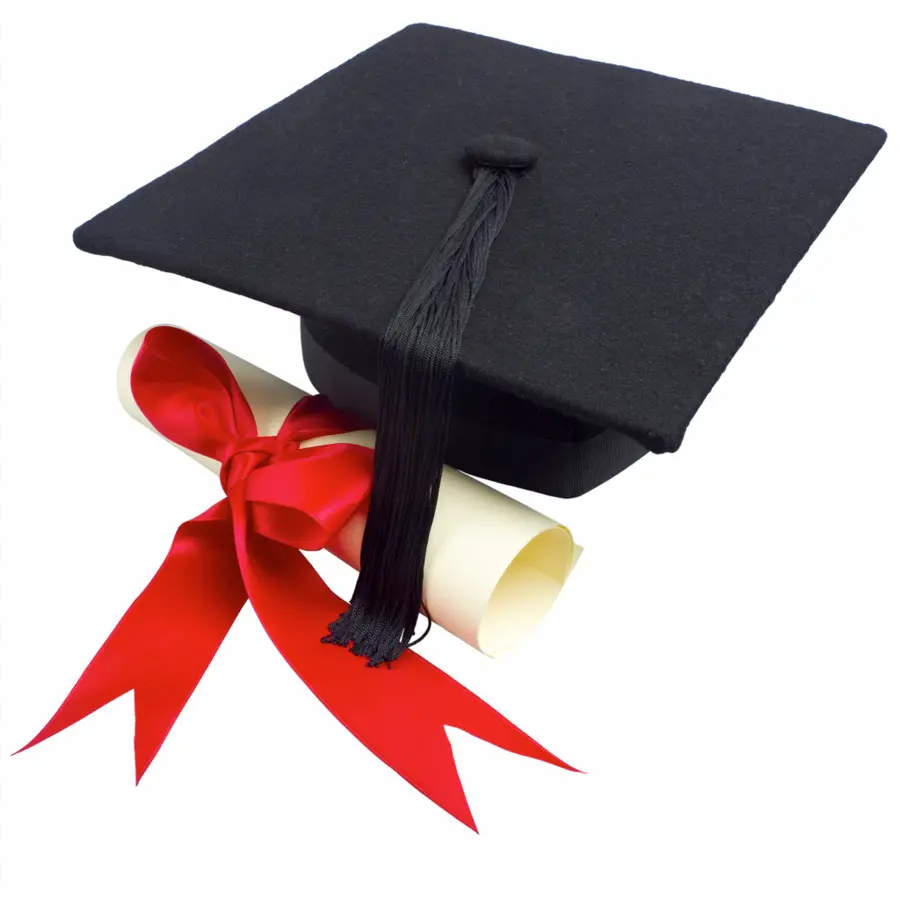 Gorro De Graduación Y Diploma，Tapa PNG