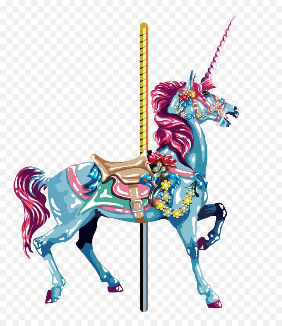 Carrusel，Caballo PNG