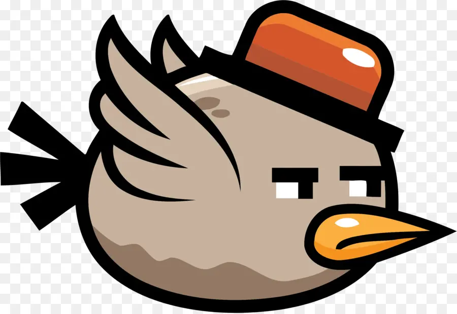 Pájaro Con Sombrero，Vuelo PNG