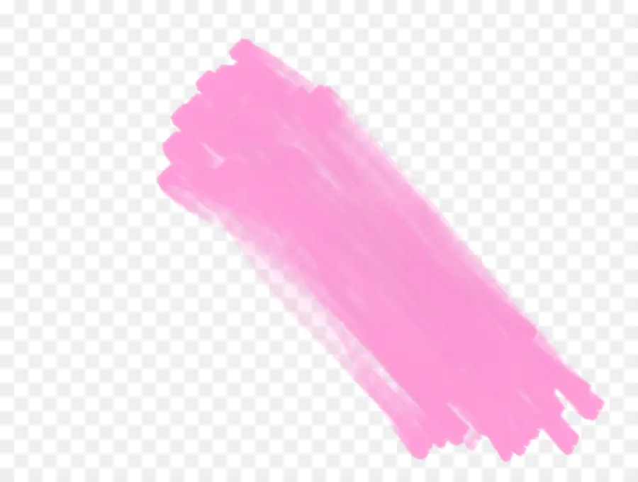 Trazo De Pincel Rosa，Pintar PNG