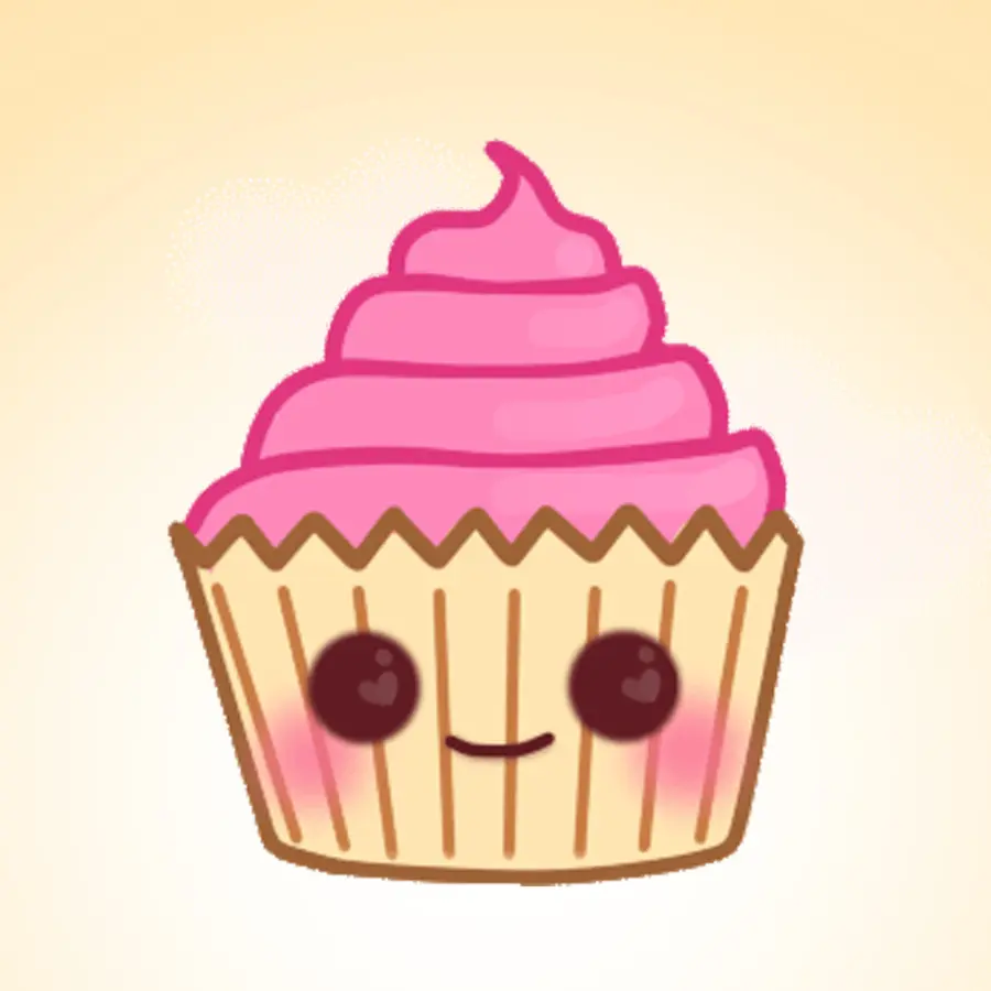 Cupcake，Animación PNG