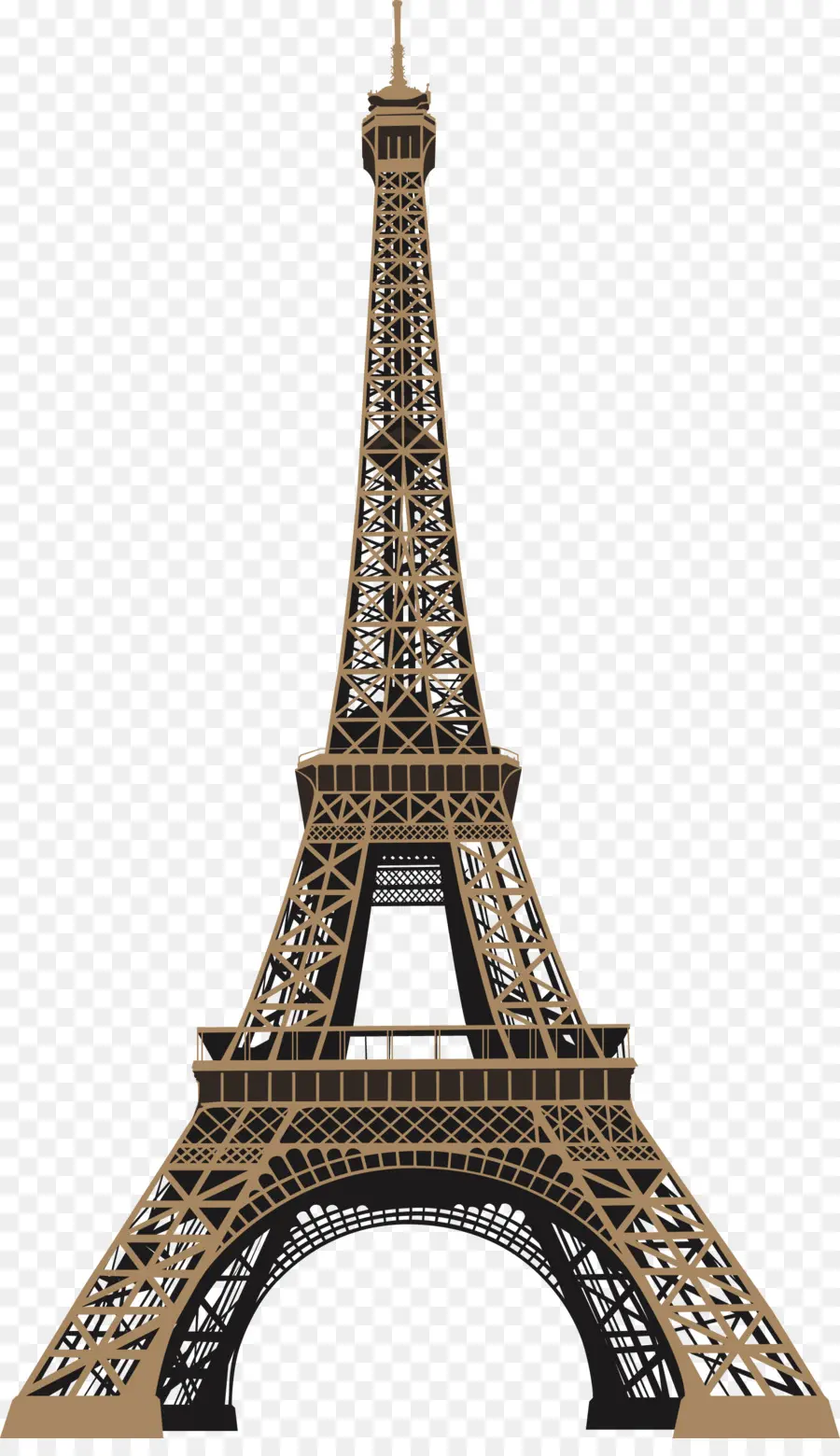 Torre Eiffel，París PNG