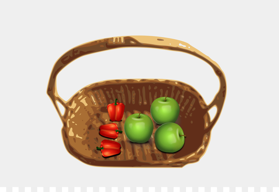 Cesta，Fruta PNG