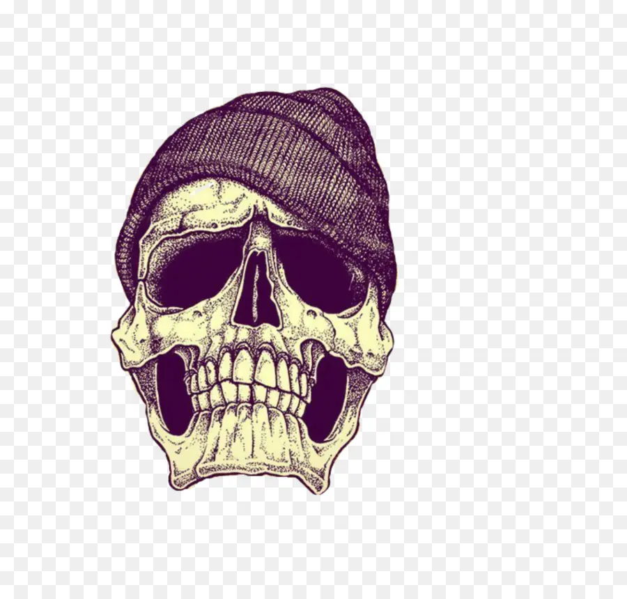 Calavera Con Gorro，Gorro PNG