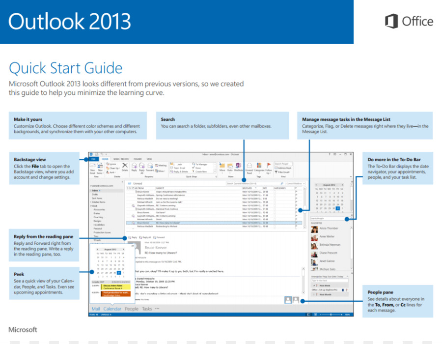 Outlookcom，Microsoft Office 2013 PNG