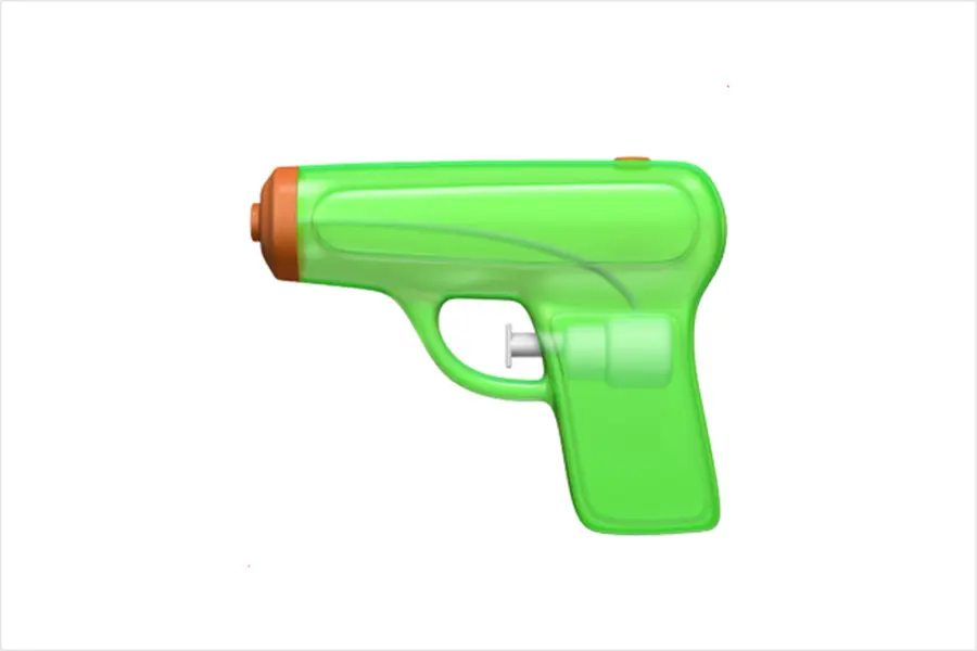 Pistola De Juguete Verde，Plástico PNG