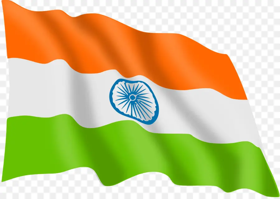 India，Bandera De La India PNG
