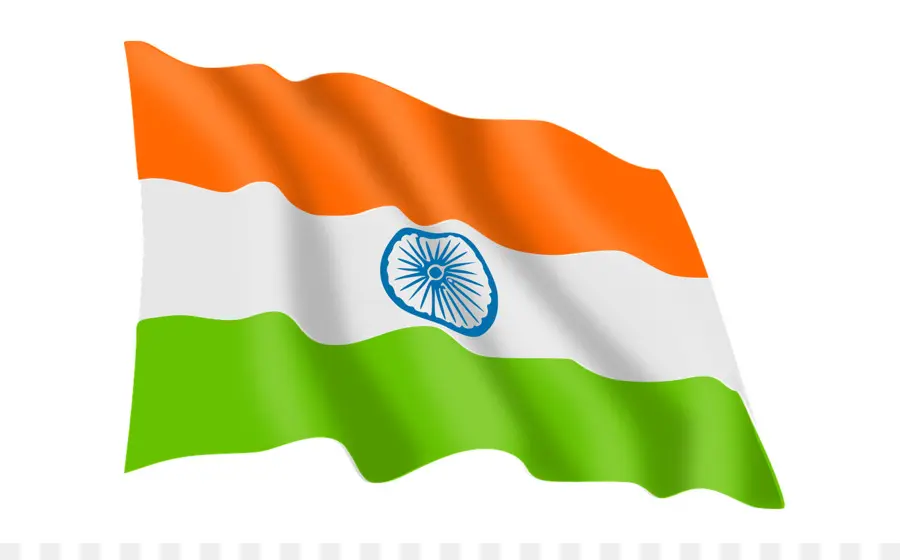 India，Bandera De La India PNG