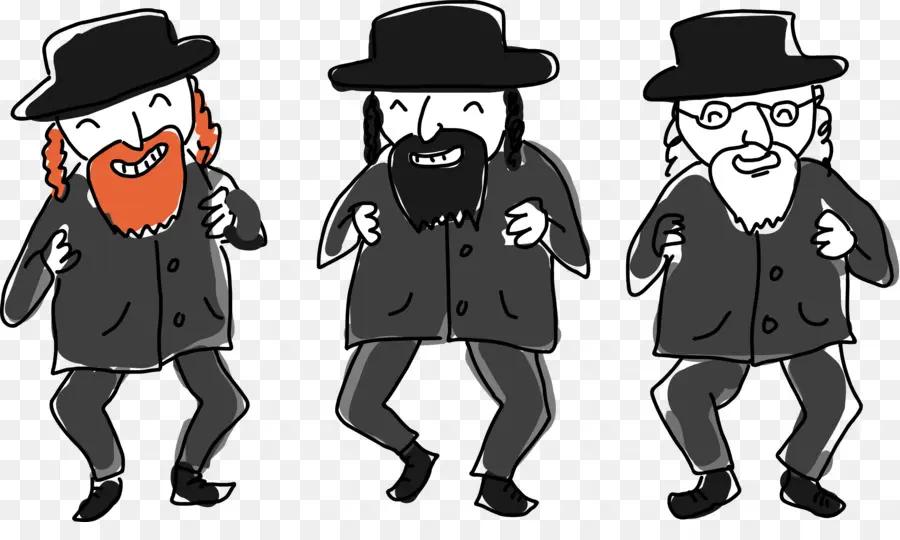 Hombres Bailando，Sombreros PNG