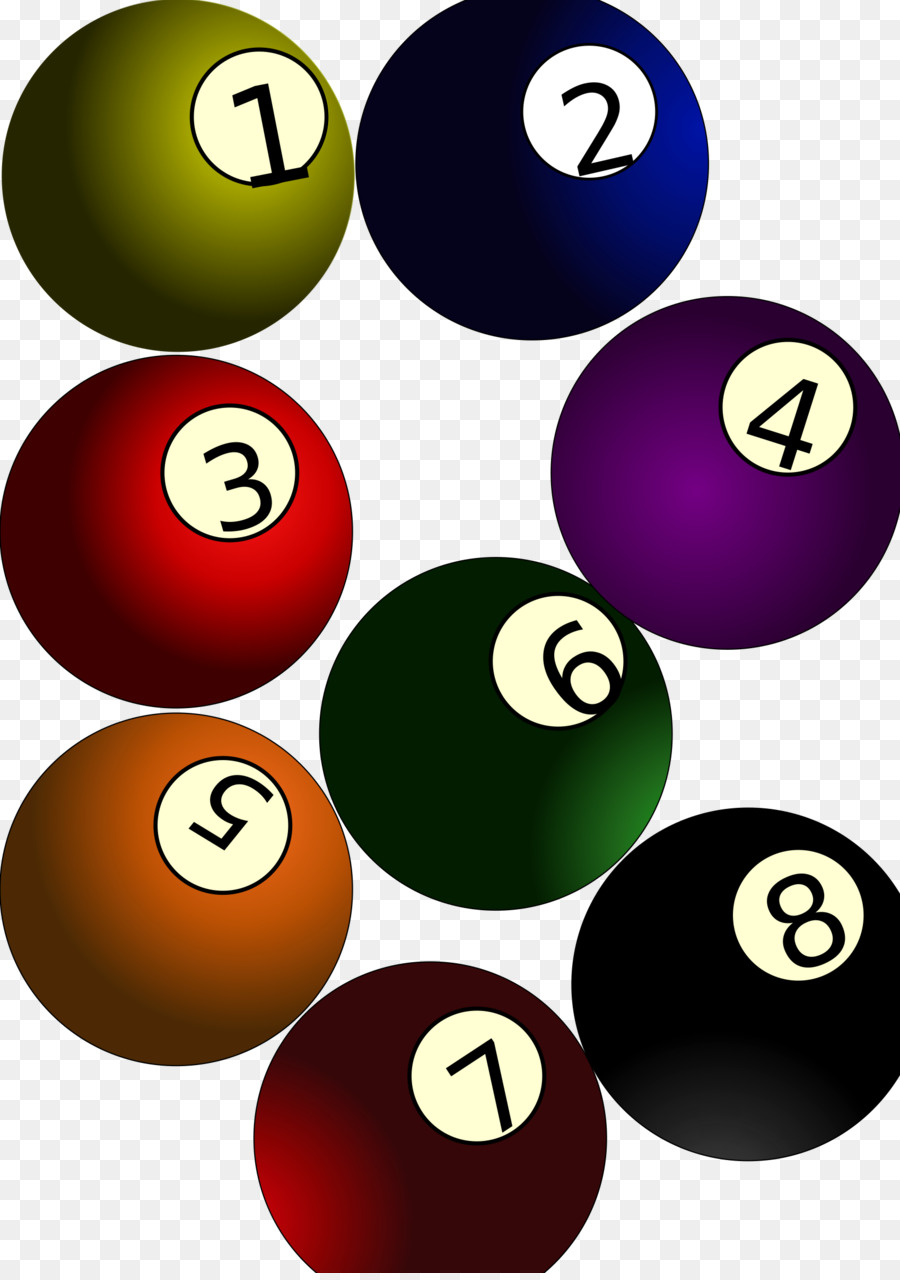 Las Bolas De Billar，Eightball PNG