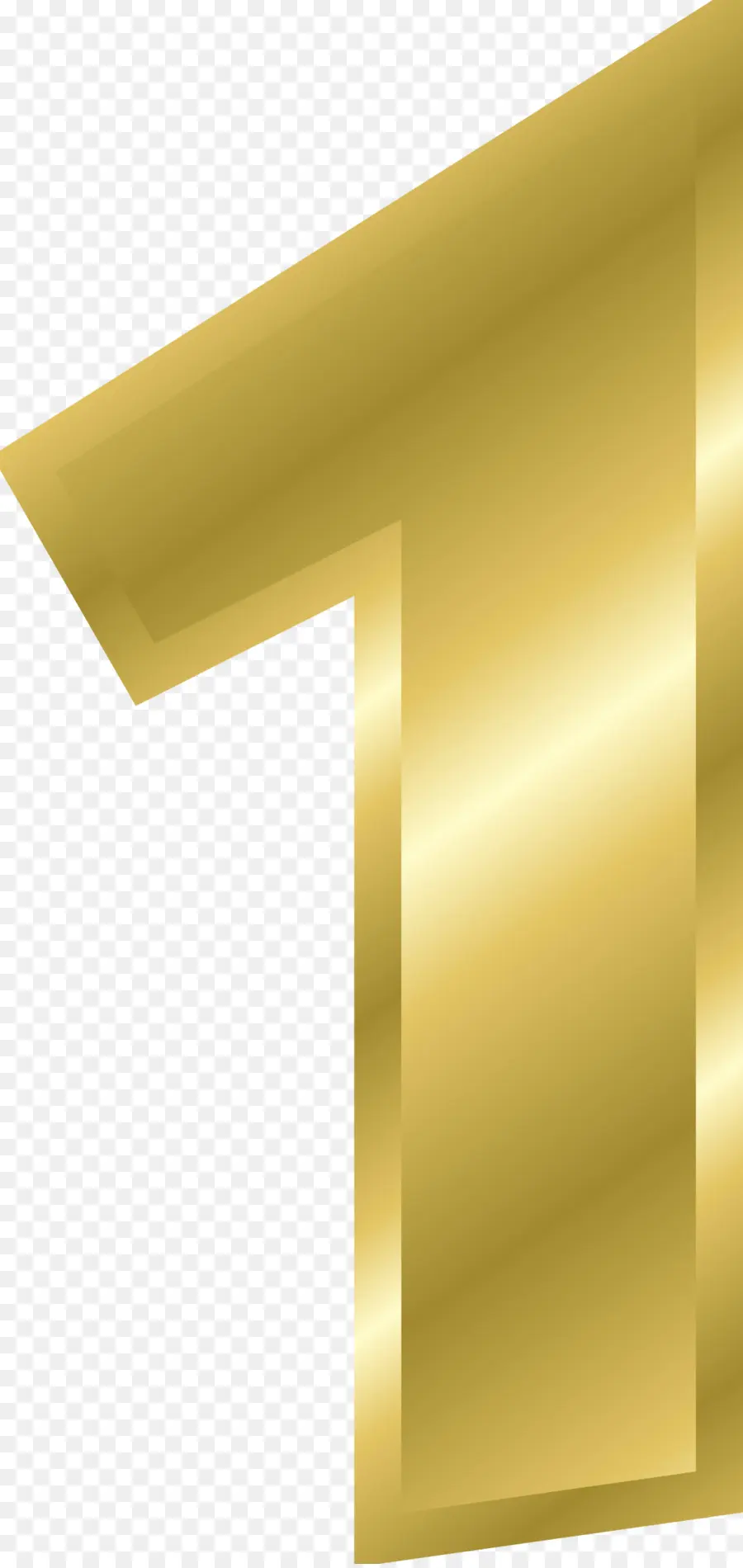 Numero Uno，Oro PNG