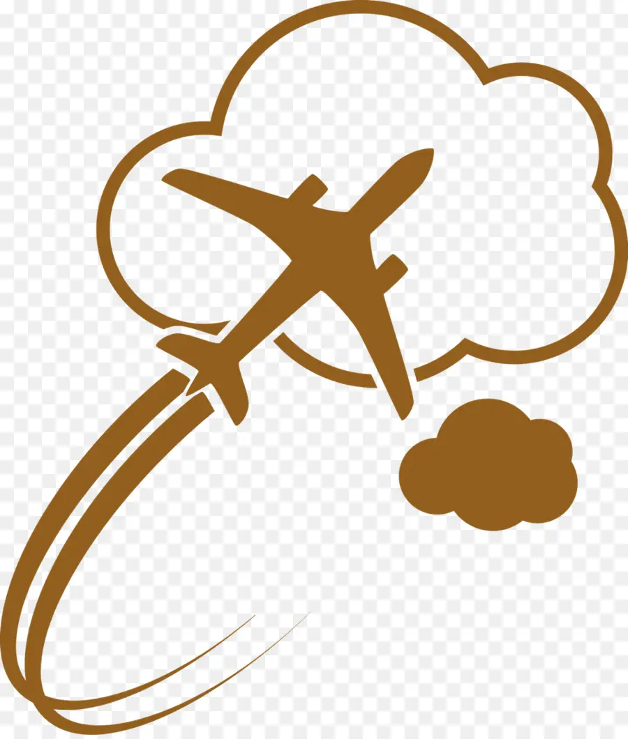 Avión，Nube PNG