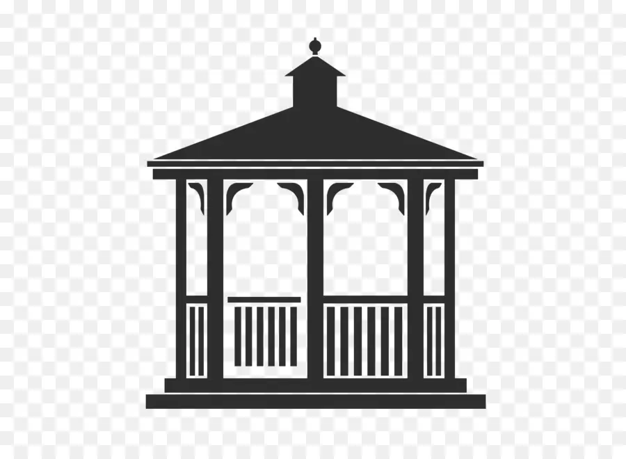 Gazebo，Jardín PNG