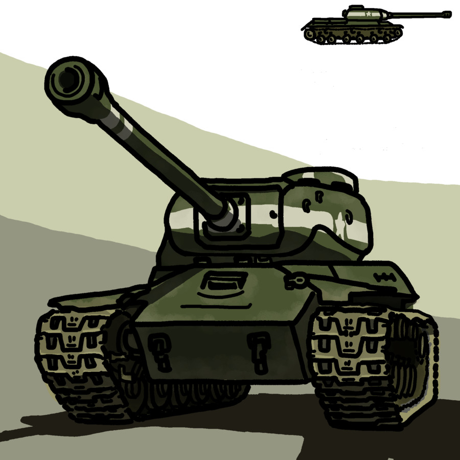 Tanque De Dibujos Animados，Militar PNG