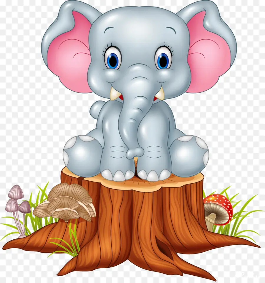 De Dibujos Animados，Elefante PNG