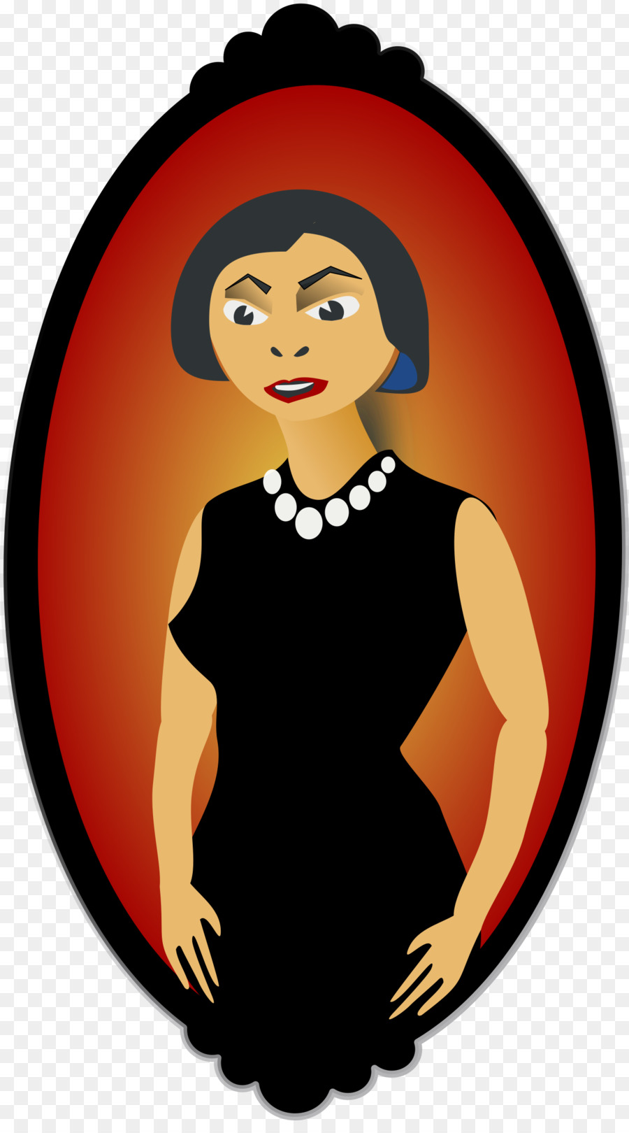 Clip Art De Las Mujeres，Retrato PNG