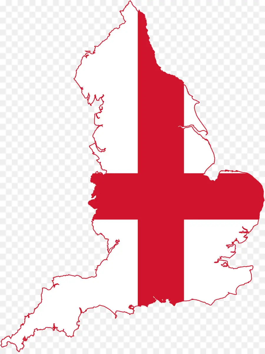 Inglaterra，Mapa PNG